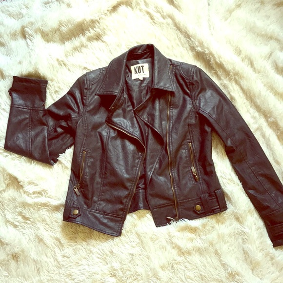 Kut from the kloth leather jacket Clearance